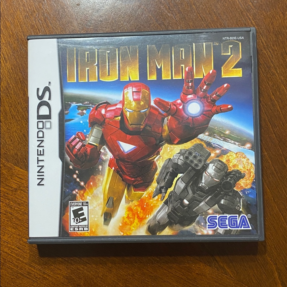 Nintendo DS Ironman 2 Game Complete CIB Marvel Tested
